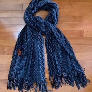 Grey Missoni Ladies Scarf